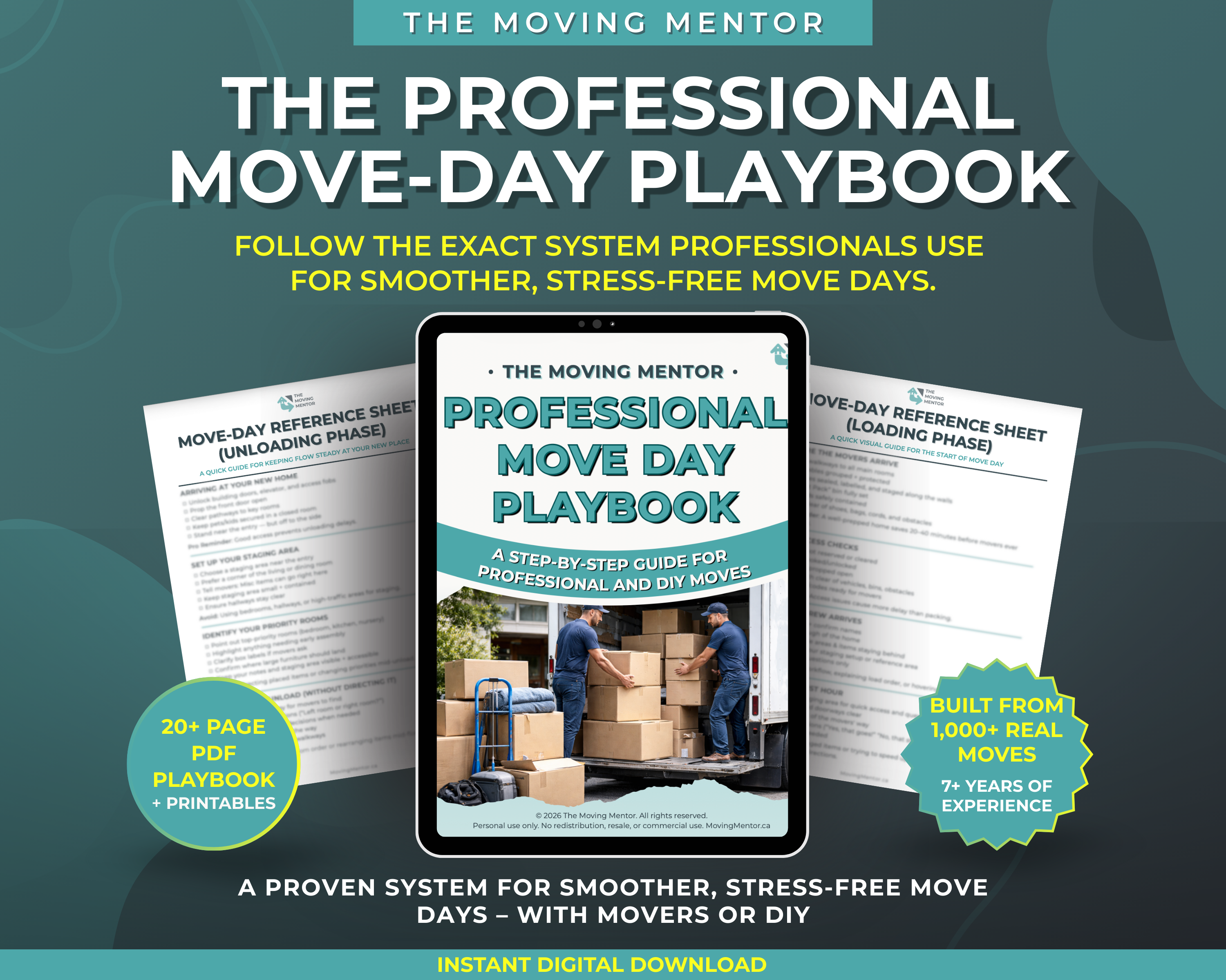 Professional Move-Day Playbook cover